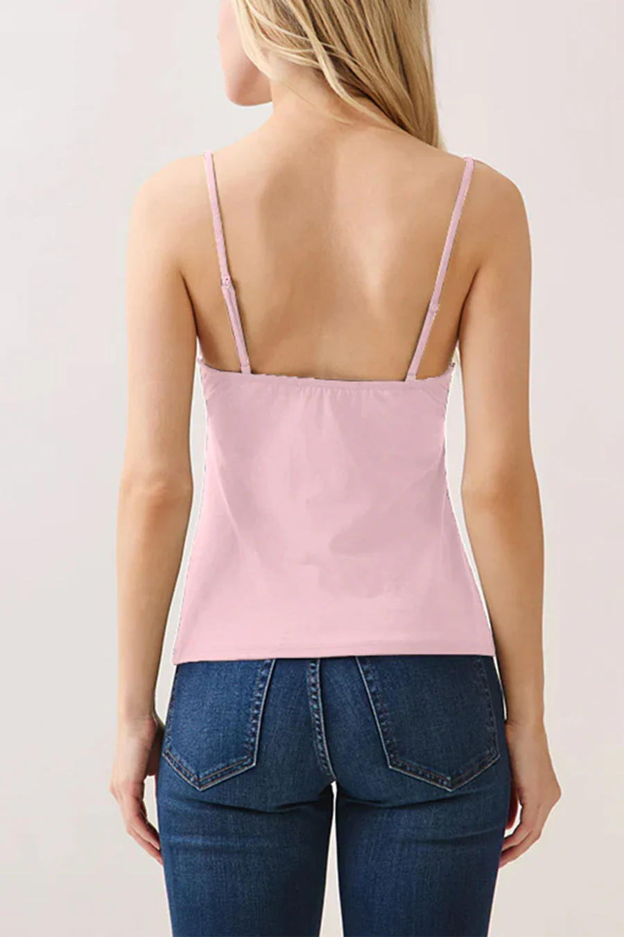 2000s Babydoll Lace Trimmed Cami Top With Baby Buttons - Image 14