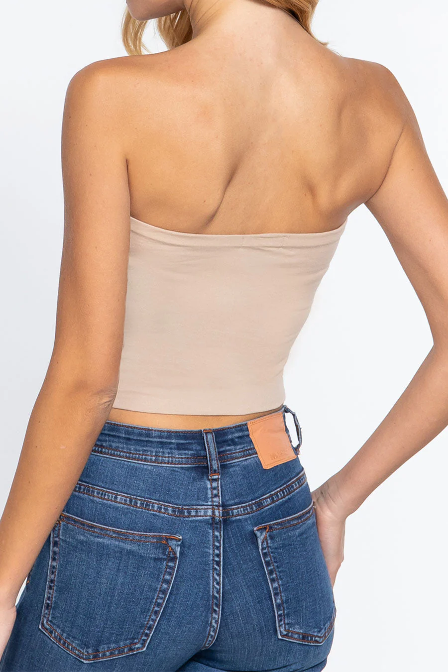 Basic Double-Layered Crop Tube Top - Image 18