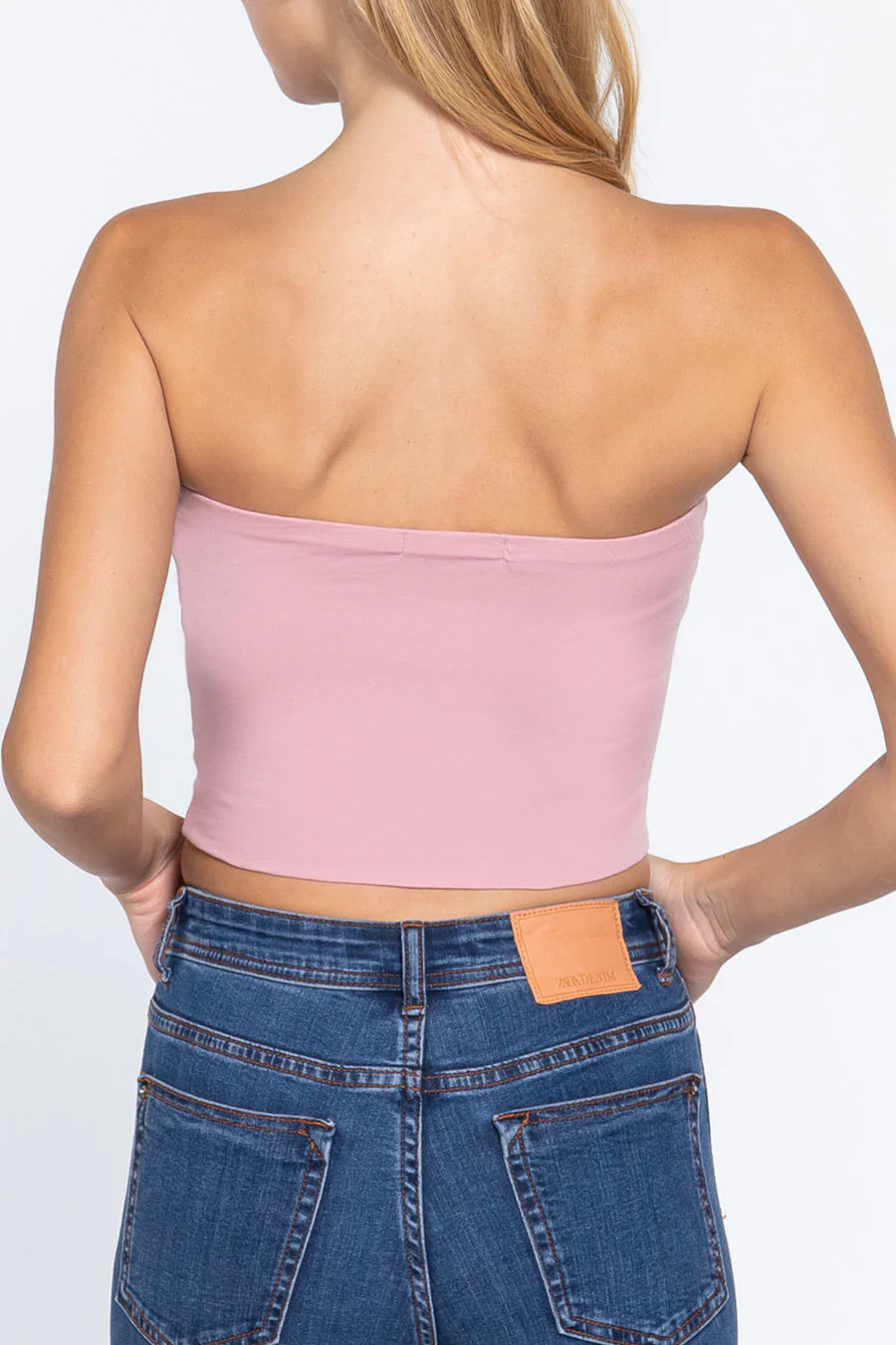 Basic Double-Layered Crop Tube Top - Image 9