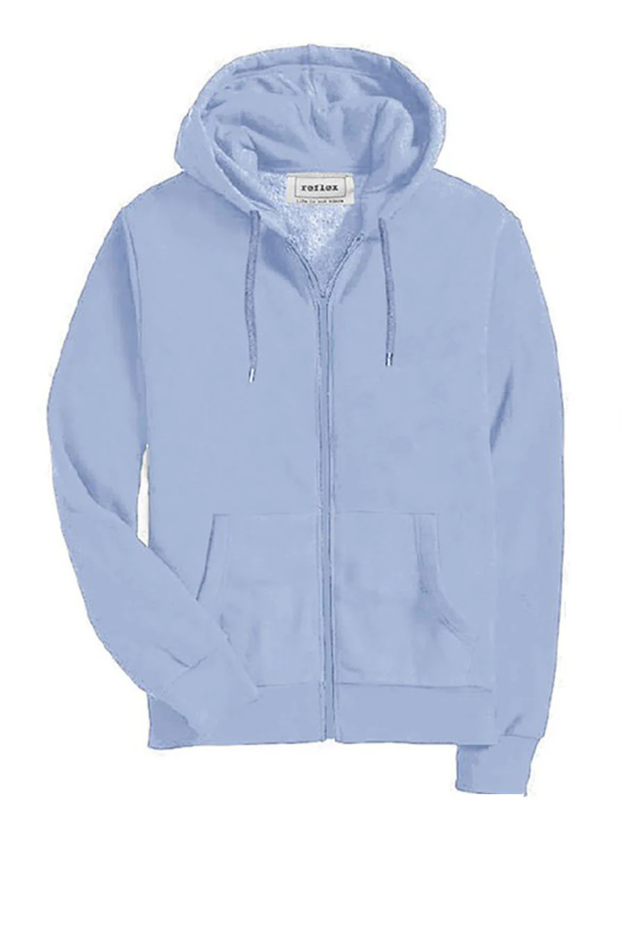 Basic Fleece Front Zip-Up Hoodie Sweatshirts Jacket with Super Soft Hand - Image 3