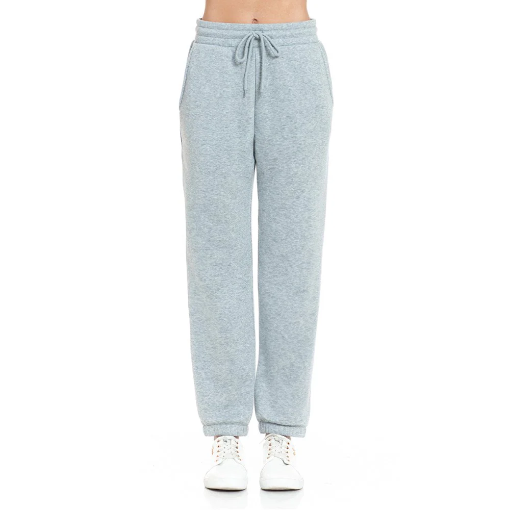 Basic Fleece Jogger Pants With Side Pockets - Image 6
