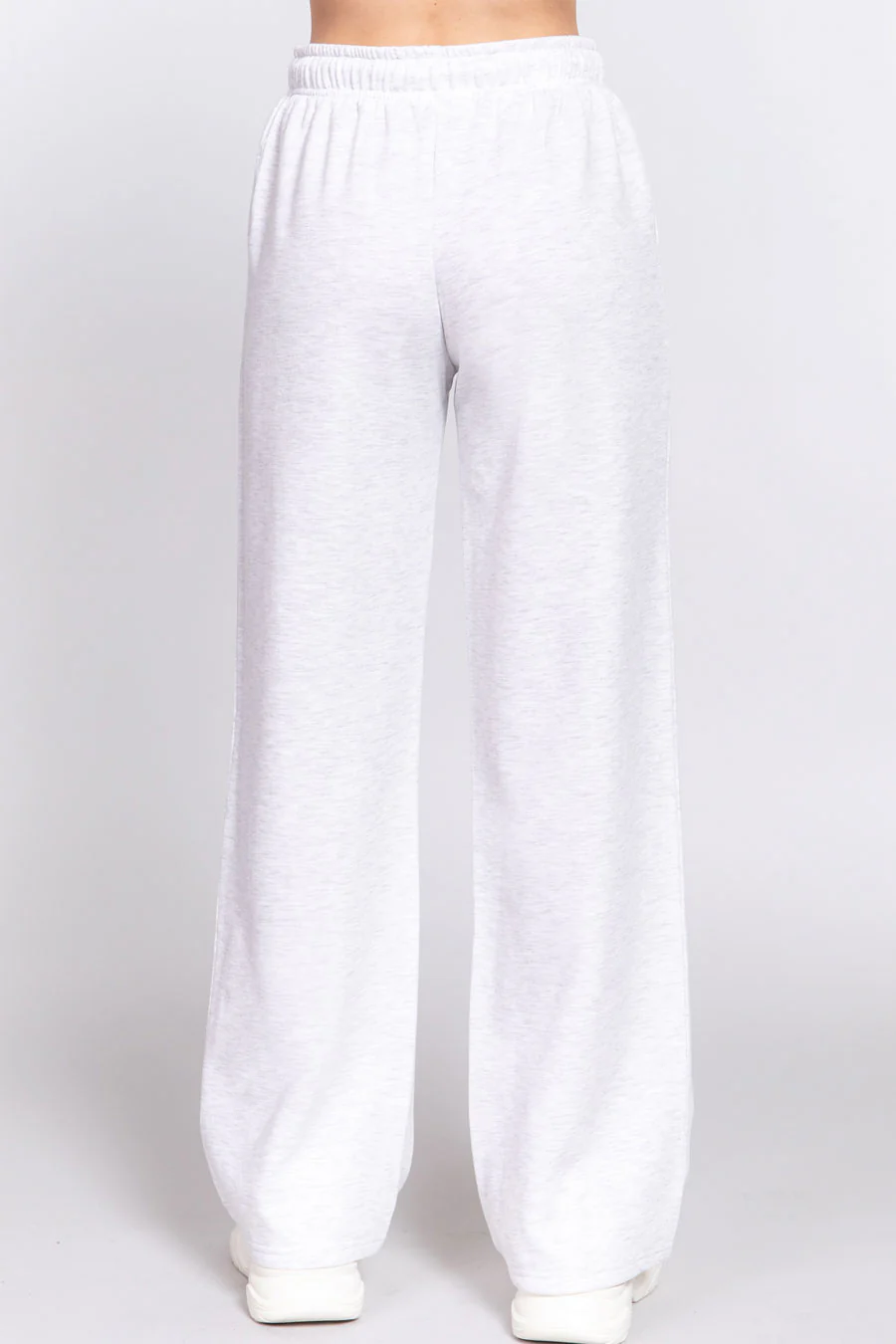 Basic Straight Leg Inner Fleece French Terry Jogger Sweatpants - Image 12