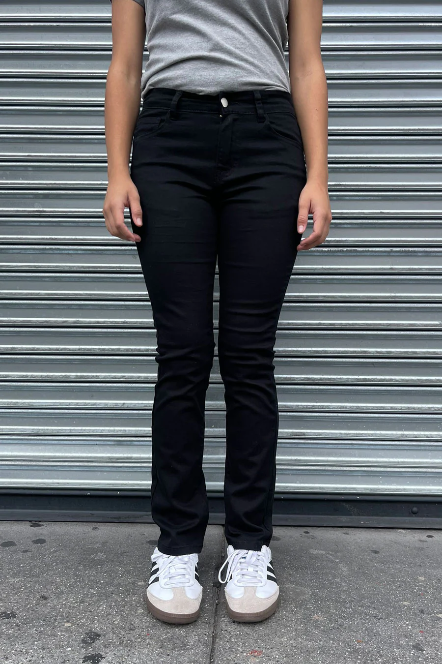 Essential Bootcut Cotton/Spandex Twill Uniform Pants - Image 11