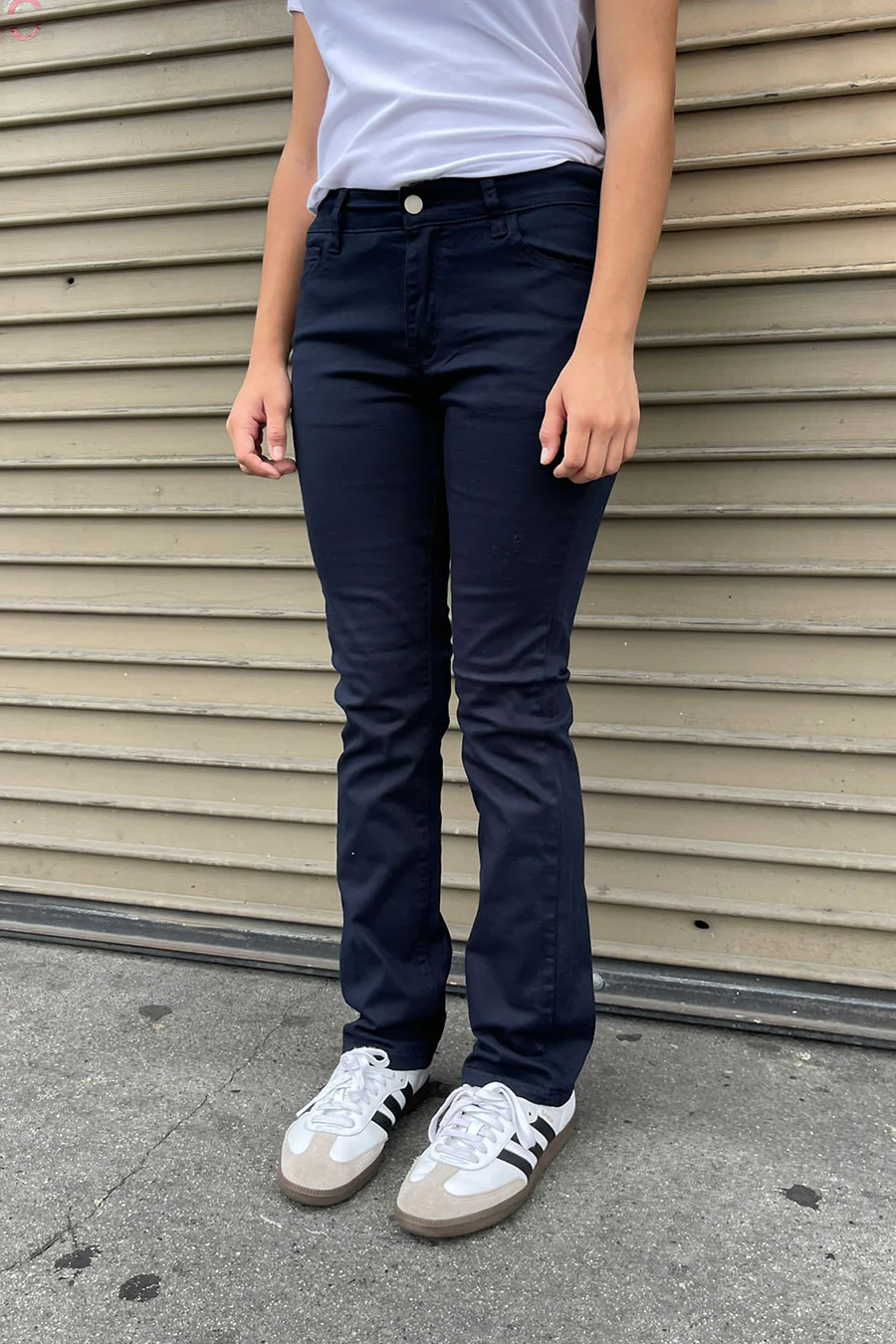 Essential Bootcut Cotton/Spandex Twill Uniform Pants - Image 6