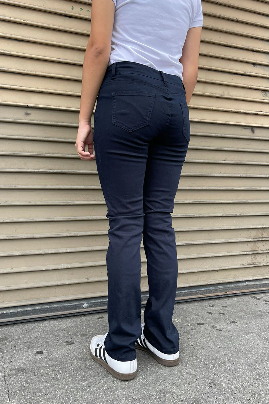 Essential Bootcut Cotton/Spandex Twill Uniform Pants - Image 7