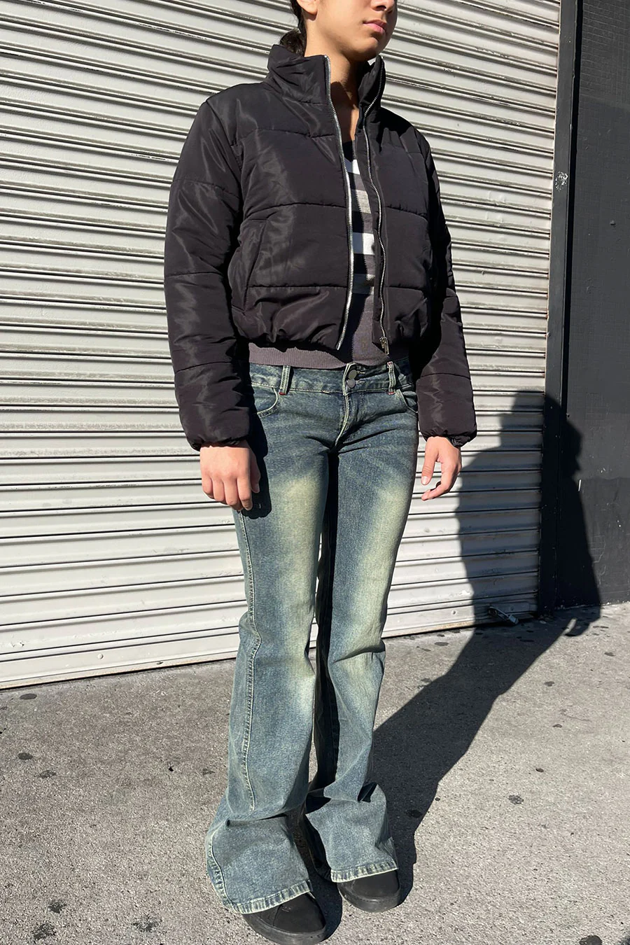 Essential Puffer Jacket With Standing Collar - Image 5