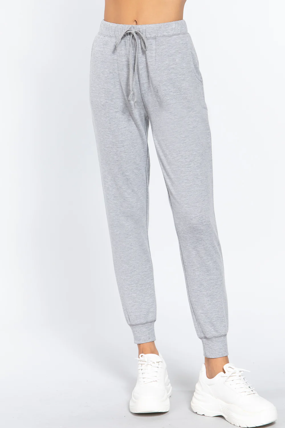 Basic French Terry Jogger Sweatpants - Image 6
