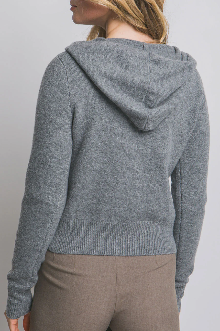 Full-Zip Super Soft Sweater Hoodie Jacket - Image 9