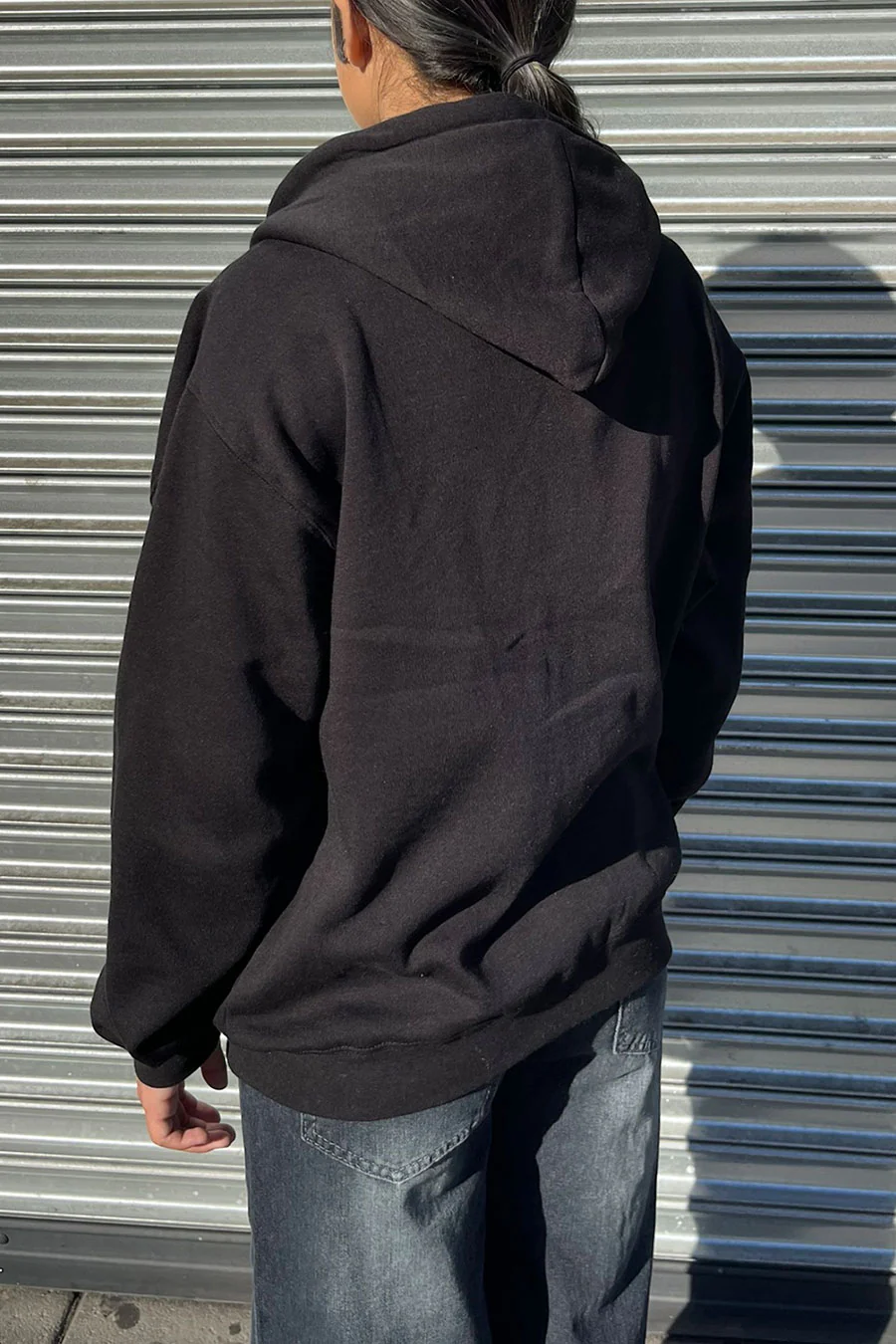 Oversized Fleece Front Zip-Up Hoodie Sweatshirts Jacket with Super Soft Hand - Image 2