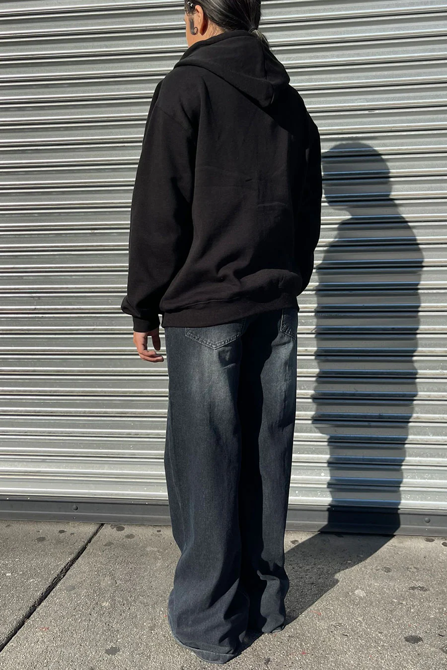 Oversized Fleece Front Zip-Up Hoodie Sweatshirts Jacket with Super Soft Hand - Image 4
