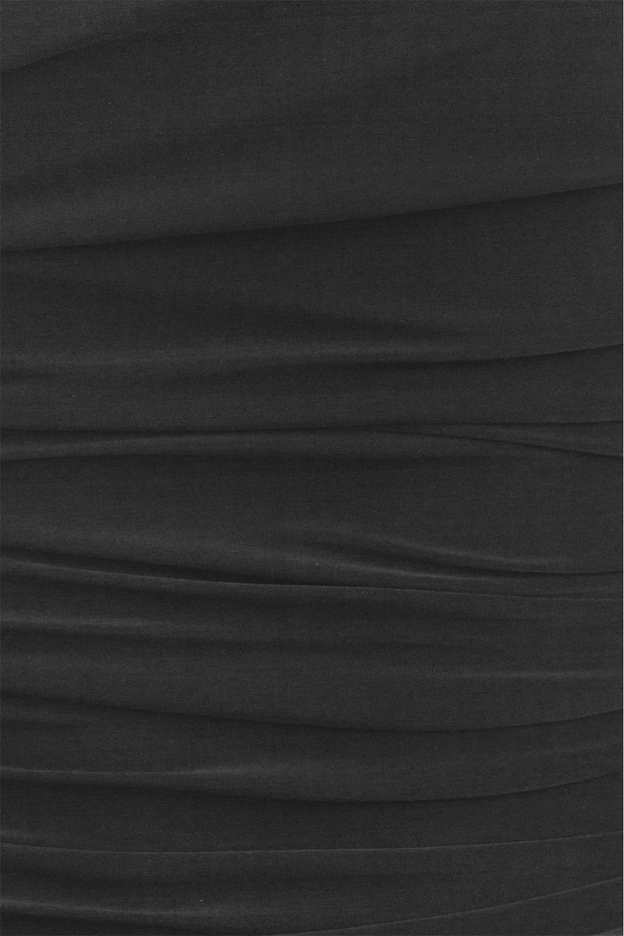 Tresser™ Long Sleeve Asymmetrical Off Shoulder Ruched Double-Layered Mini Dress - Image 4