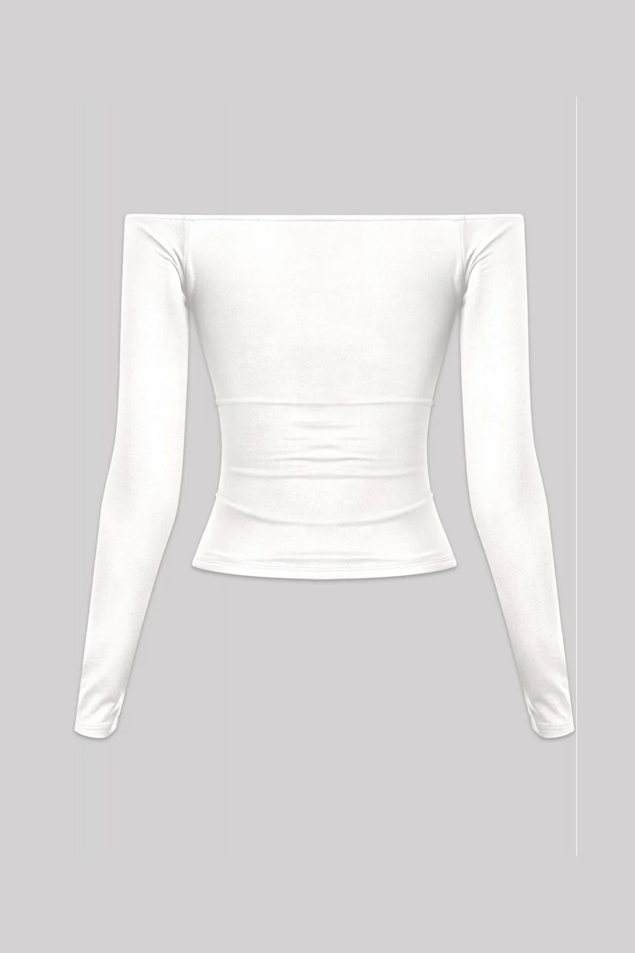 Tresser™ Long Sleeve Off Shoulder Casual Double-Layered Top - Image 11