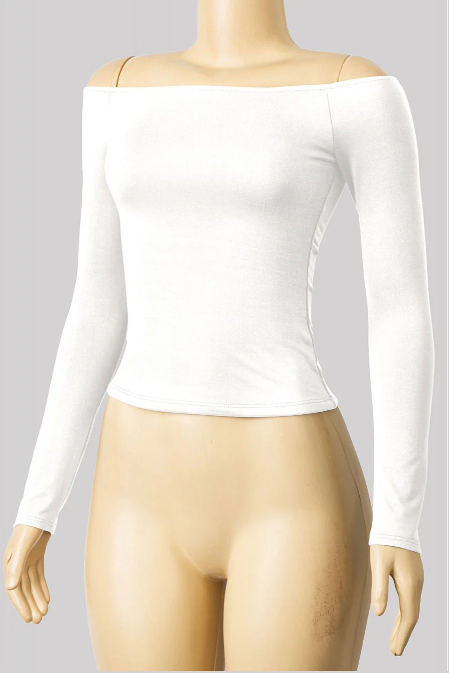 Tresser™ Long Sleeve Off Shoulder Casual Double-Layered Top - Image 12