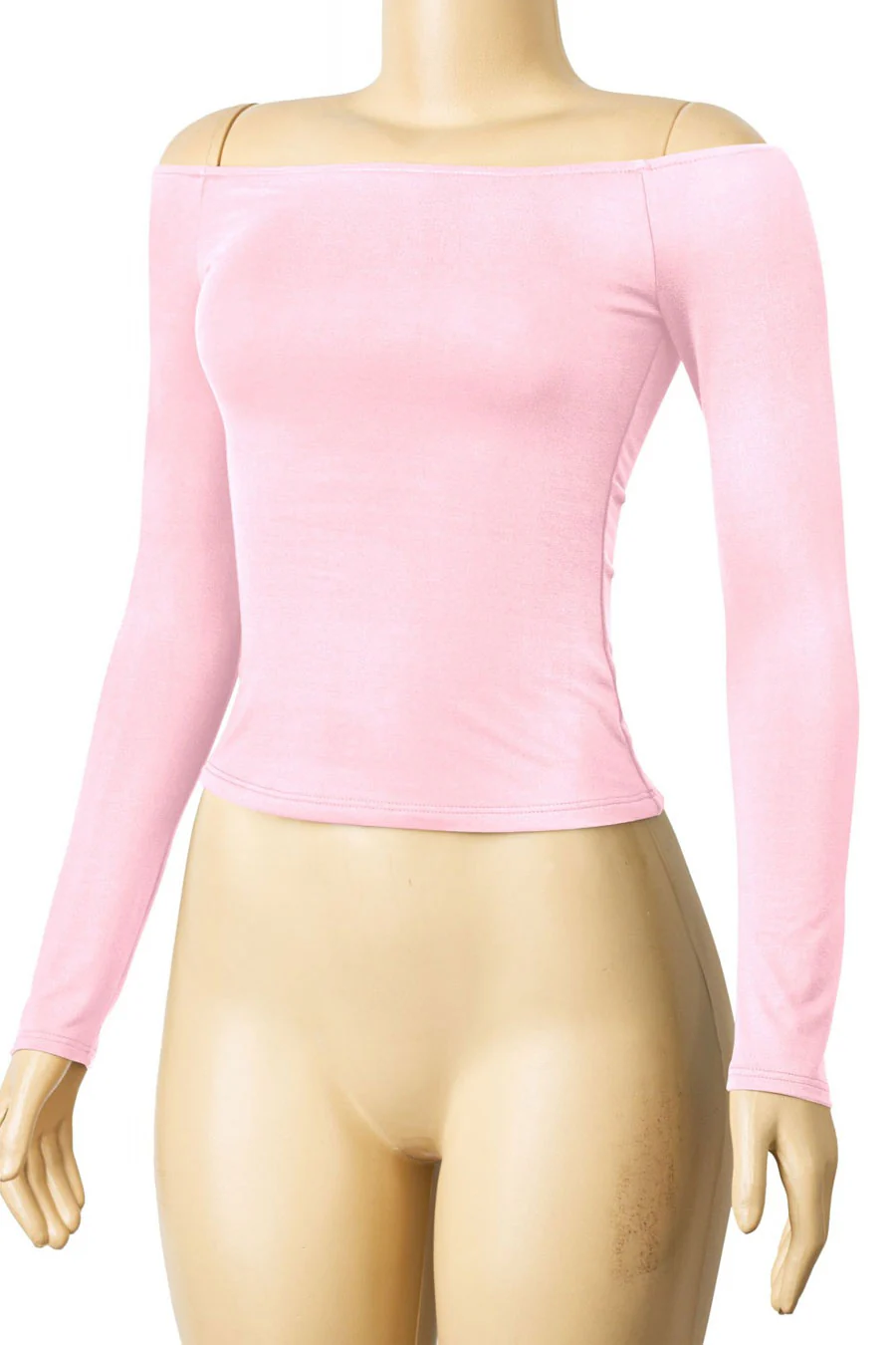 Tresser™ Long Sleeve Off Shoulder Casual Double-Layered Top - Image 14