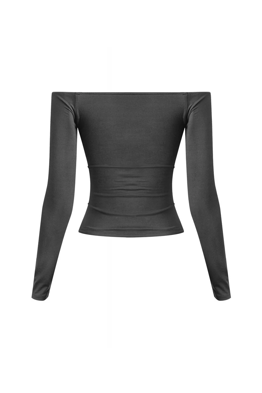 Tresser™ Long Sleeve Off Shoulder Casual Double-Layered Top - Image 6