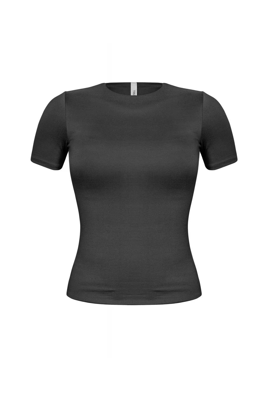 Tresser™ Short Sleeve Round Neck Basic Top (Double-Layer) - Image 4