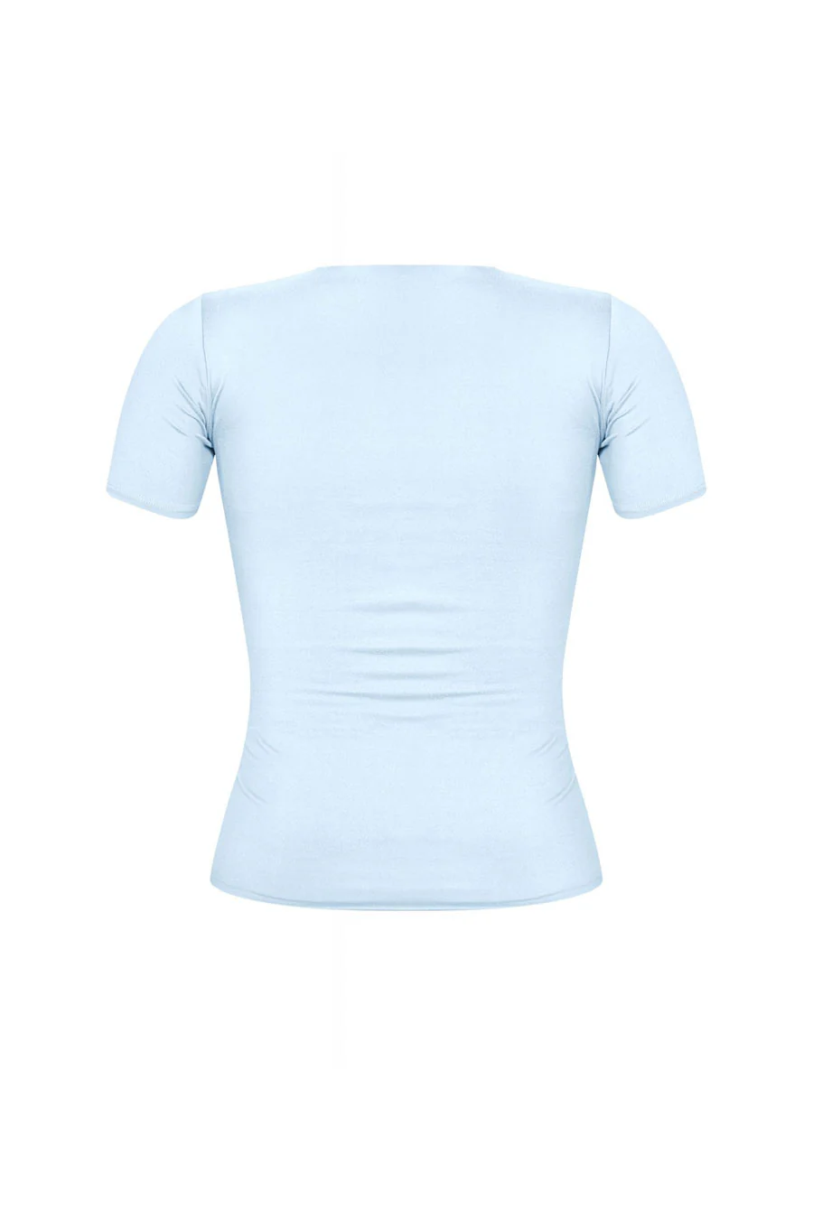 Tresser™ Short Sleeve Round Neck Basic Top (Double-Layer) - Image 6