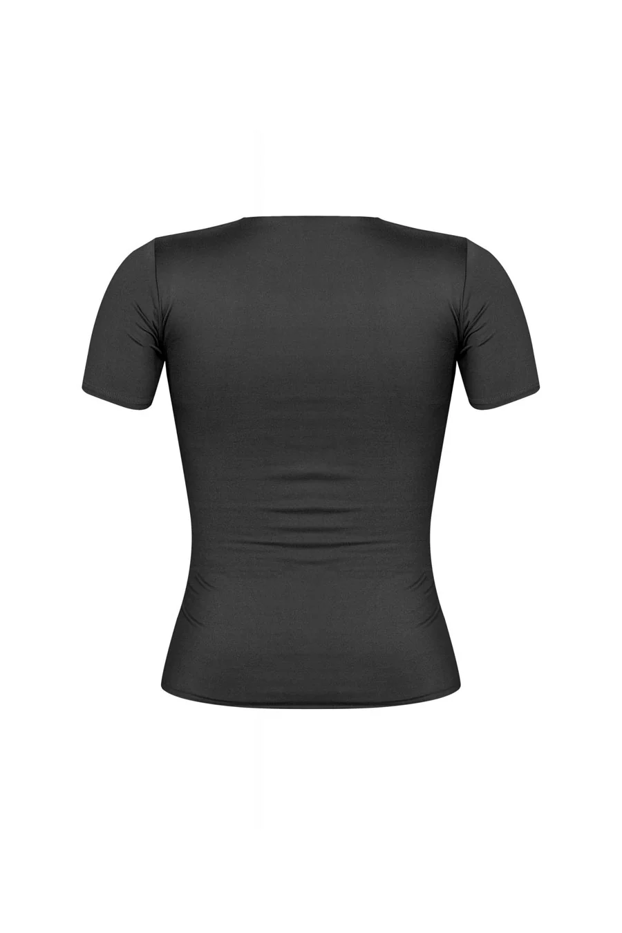 Tresser™ Short Sleeve Round Neck Basic Top (Double-Layer) - Image 8