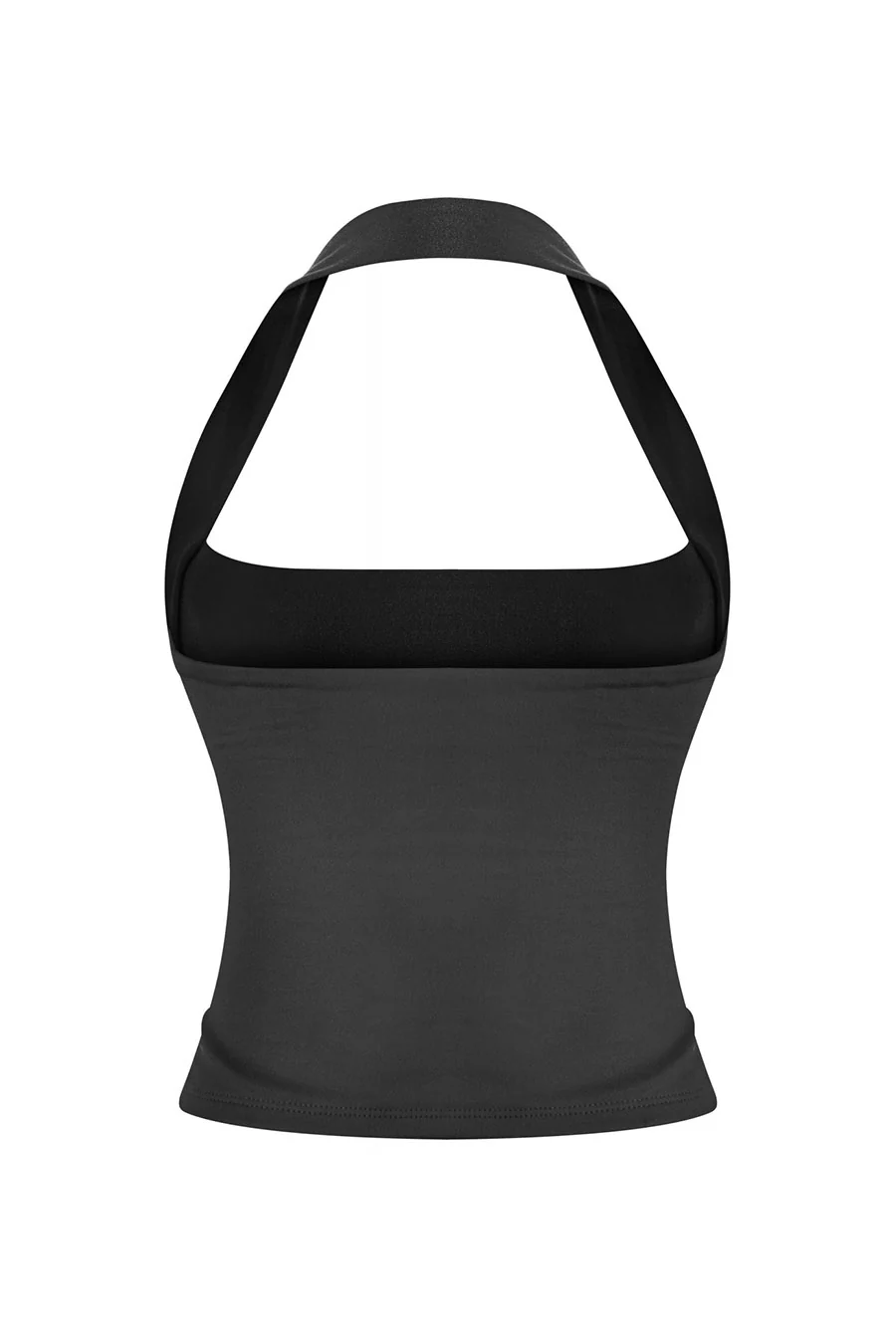 Tresser™ Sleeveless Square Neck Halter Crop Top (Double-Layer) - Image 7
