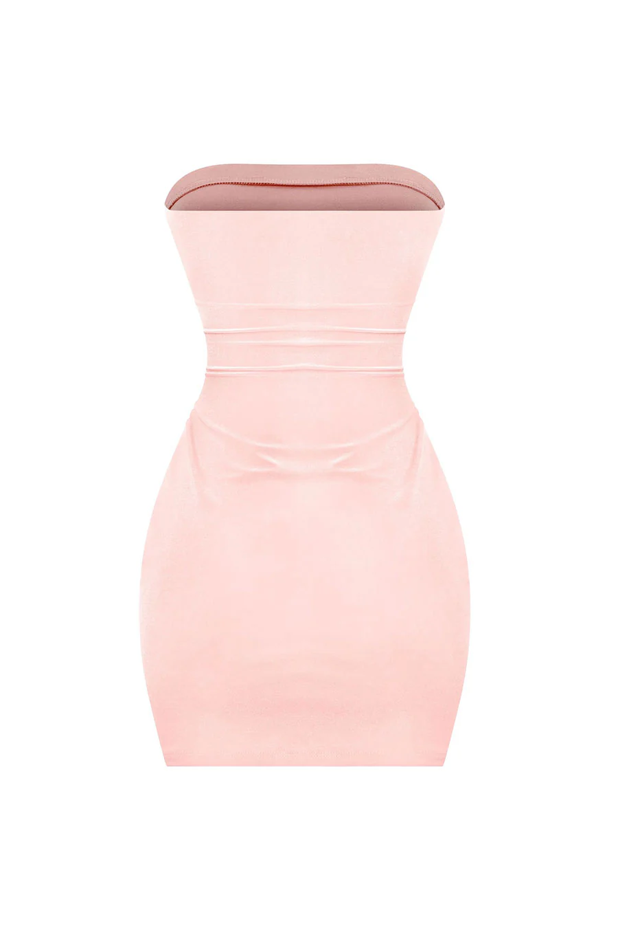 Tresser™ Strapless Tube Side Slit Mini Dress - Image 4