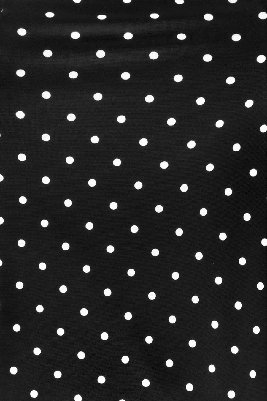 Tresser™ Vintage Style Halter Plunging V-Neck Polka Dot Mini Bodycon Dress with Inner Shorts - Image 6