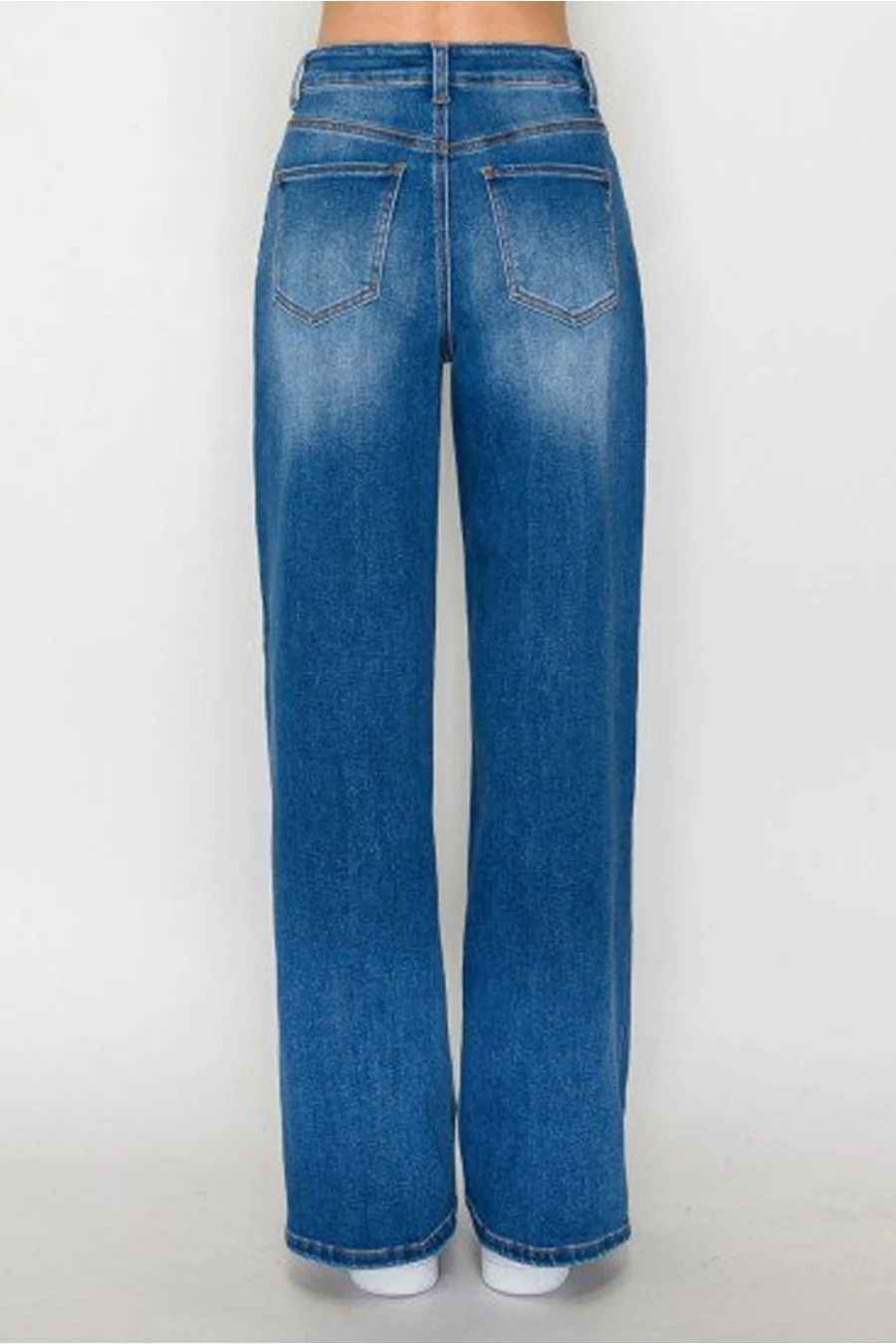 WAXJEAN Basic Wide Leg Jean with Great Stretch - Image 3