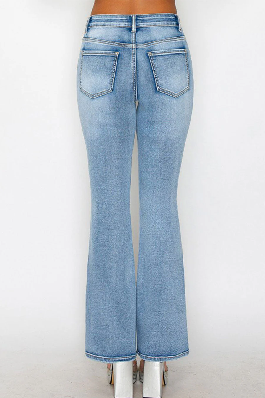 WAXJEAN Boot Cut Jean with Potassium Wash - Image 4
