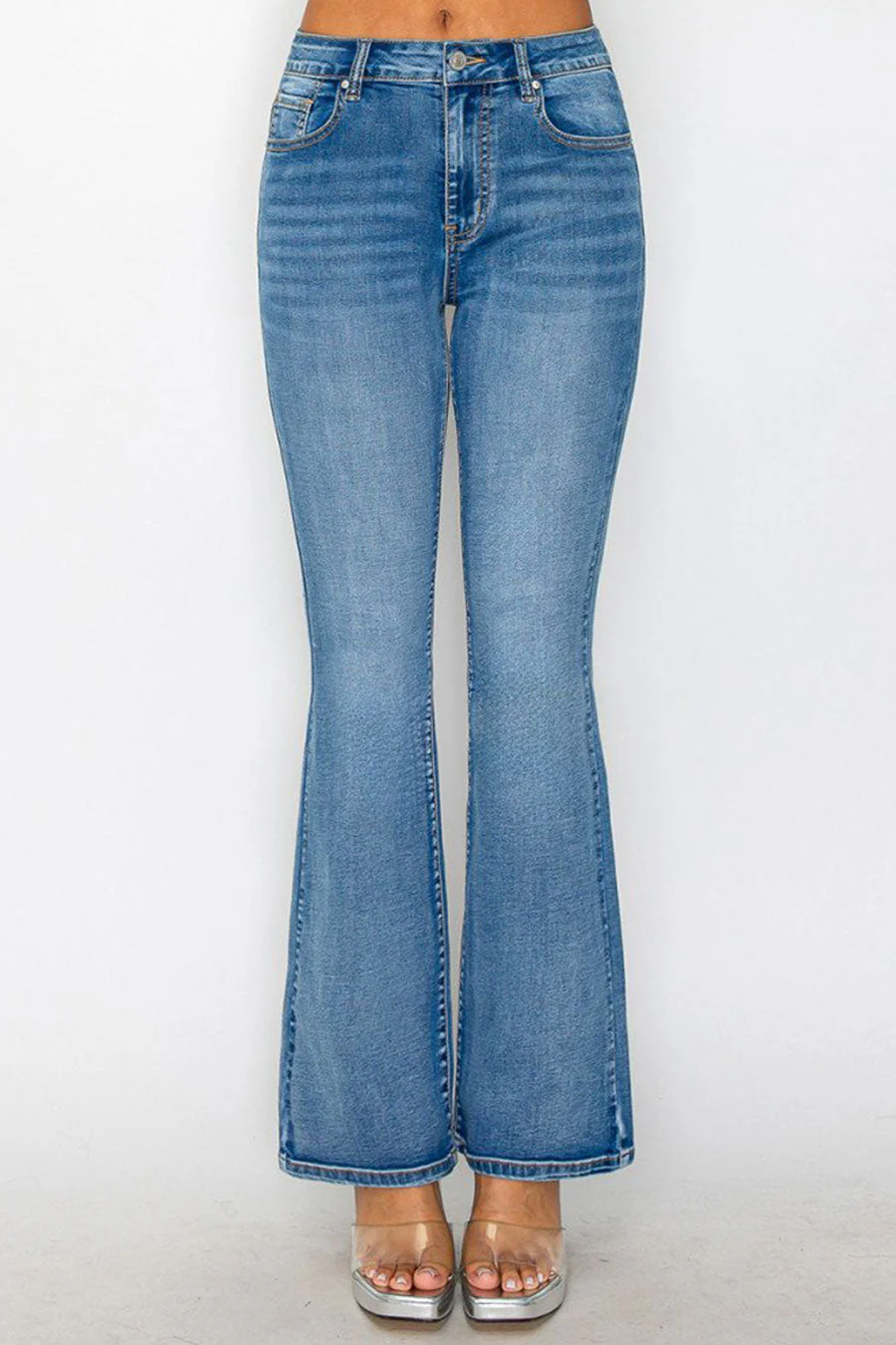 WAXJEAN Boot Cut Jean with Potassium Wash - Image 5