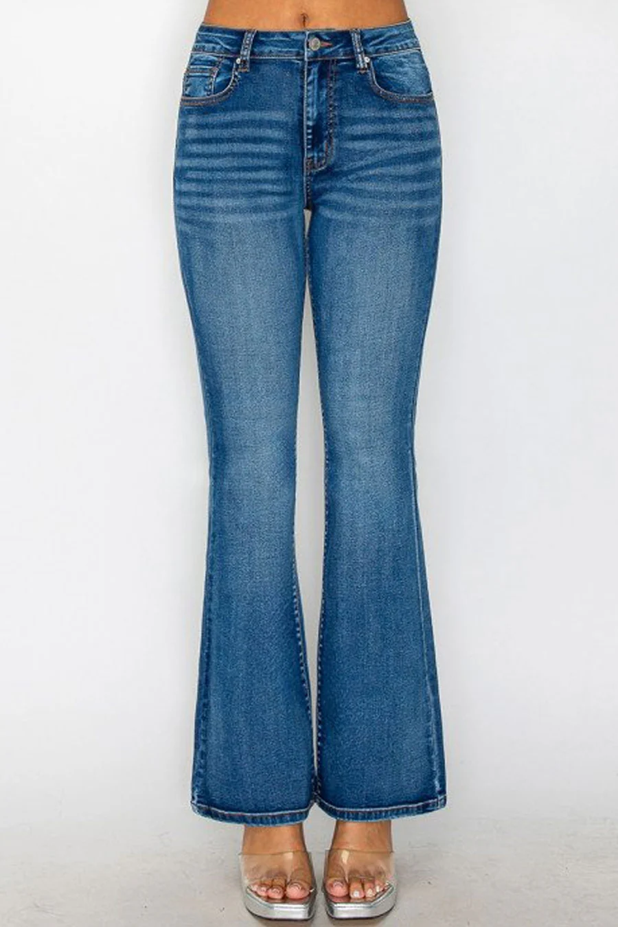 WAXJEAN Boot Cut Jean with Potassium Wash - Image 6