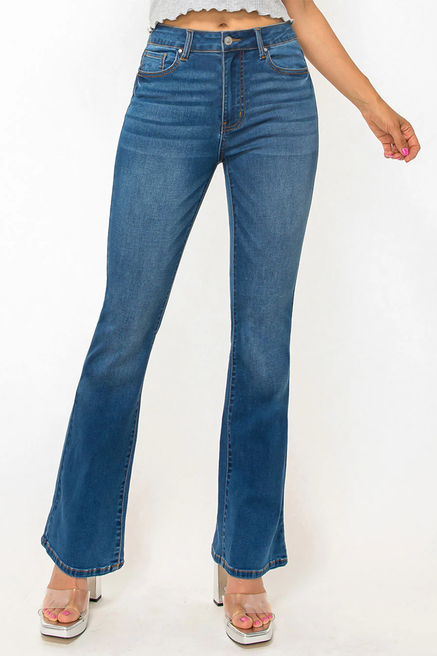 WAXJEAN Bootcut Flare Jean - Image 4