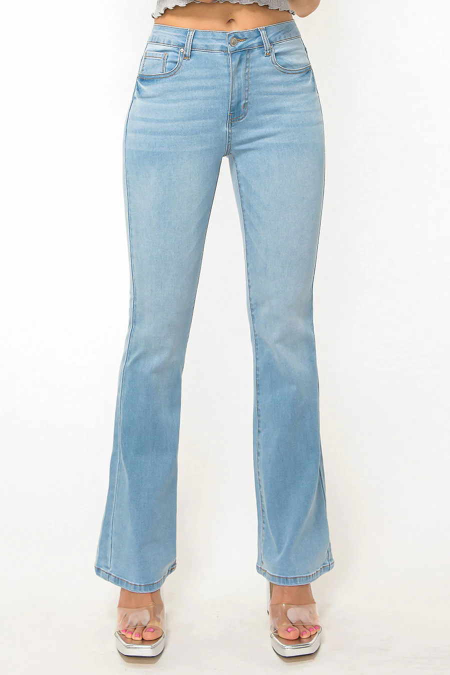WAXJEAN Bootcut Flare Jean - Image 6