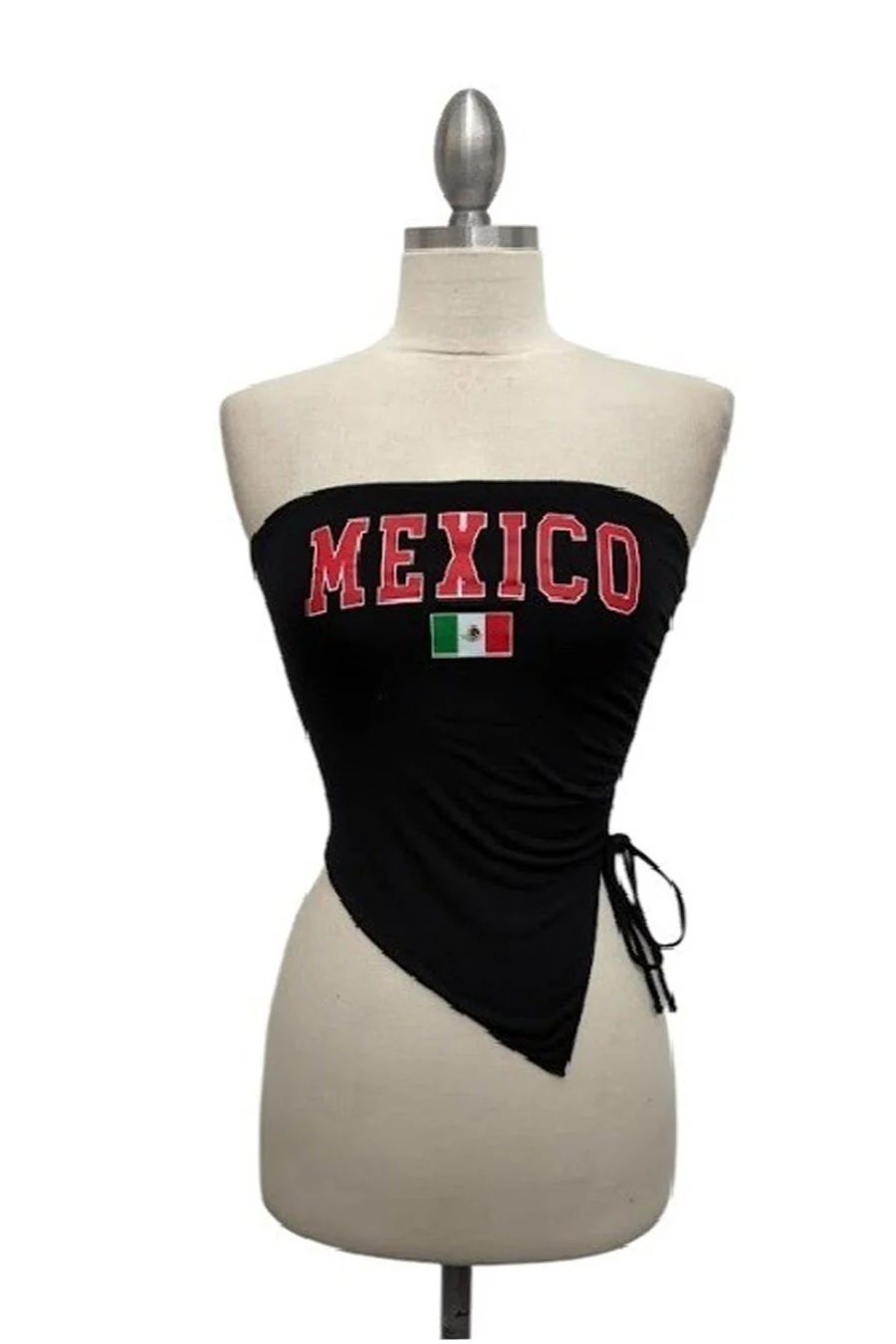 World Cup 2026 "MEXICO" Graphic Asymmetry Tube Top - Image 3