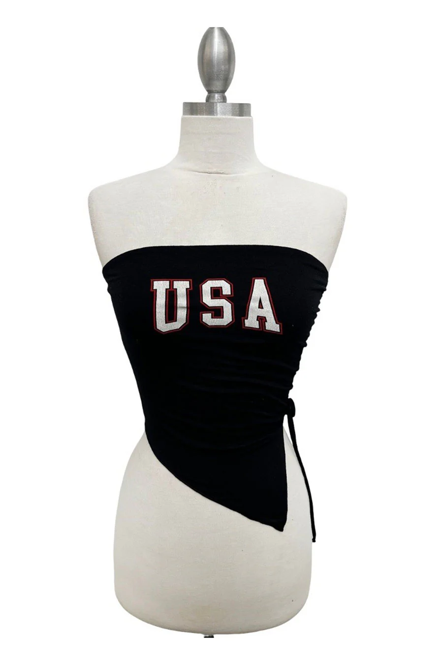 World Cup 2026 "USA" Graphic Asymmetry Tube Top - Image 4