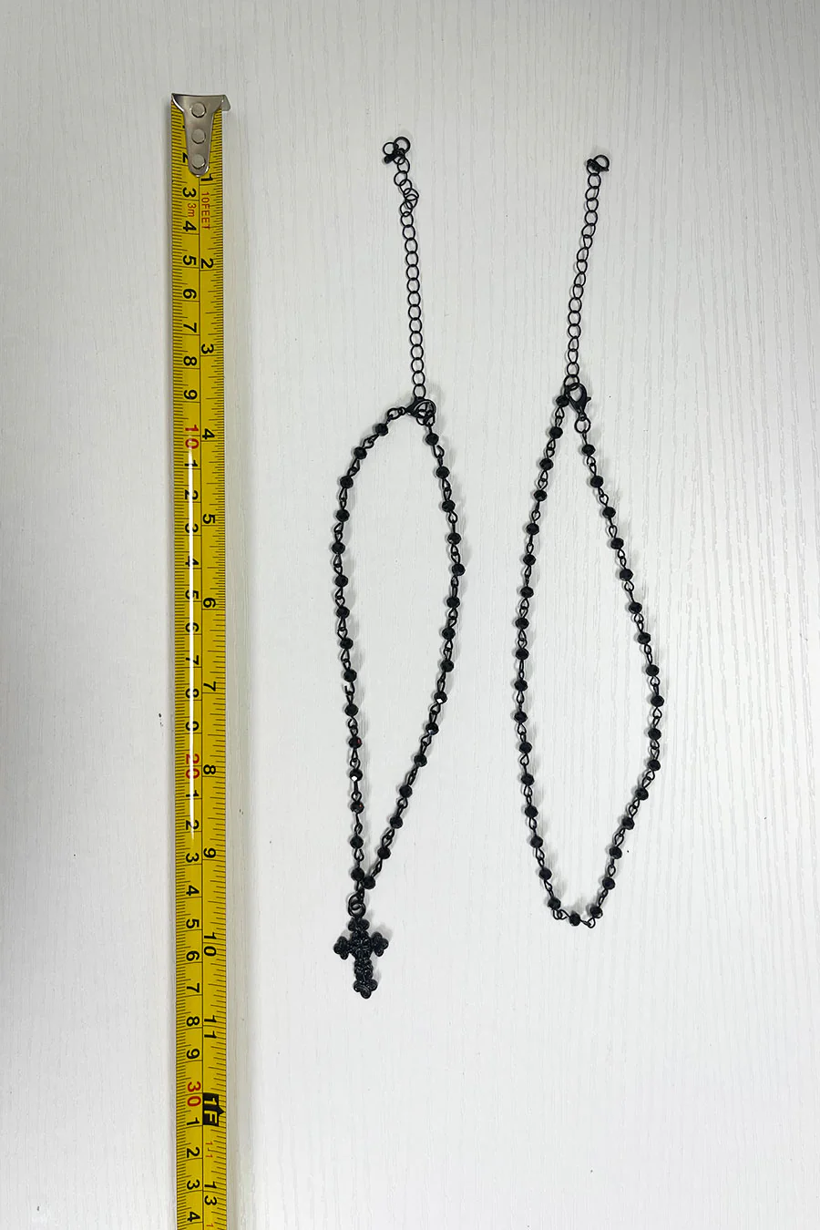 Y2K Vintage Gothic Cross Pendant Chalker Set - Image 6